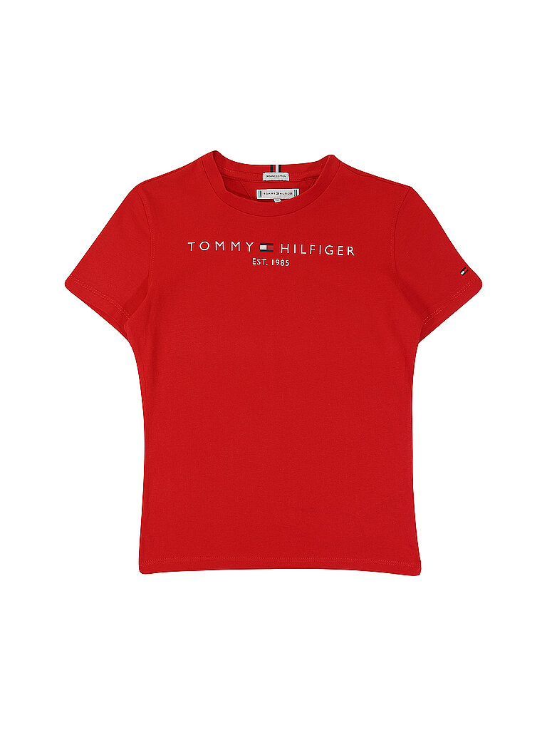 TOMMY HILFIGER Jungen T Shirt  rot | 164